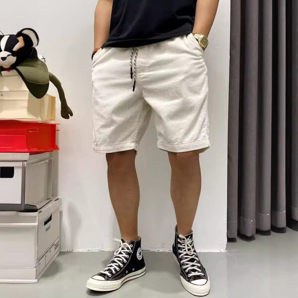 Summer American Retro Trendy Workwear Shorts Men - Image 3