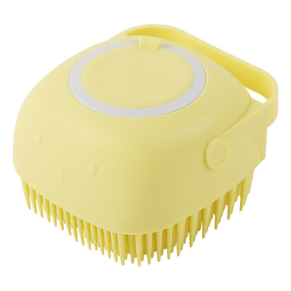 Silicone Dog Bath Massage Gloves Brush Pet Cat Bathroom Cleaning Tool Comb Brush For Dog Can Pour Shampoo Dog Grooming Supplies - Image 10